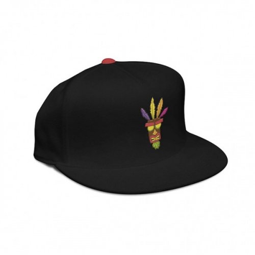 Lippis: Crash Bandicoot - Aku Aku Snapback - Black