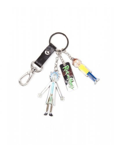 Avaimenper�: Rick and Morty - Metal Charms