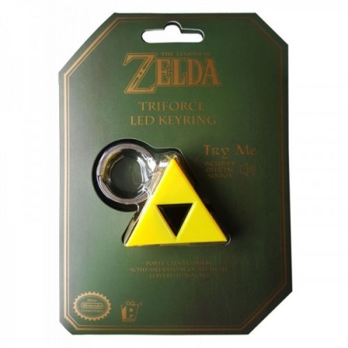 Avaimenper�: The Legend Of Zelda - Triforce LED & sound keyring