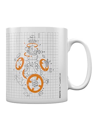 Muki: Star Wars: The Last Jedi - Exploded View Bb-8 Mug