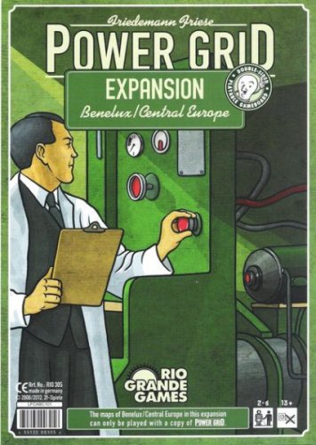 Power Grid Expansion: Benelux & Central Europe