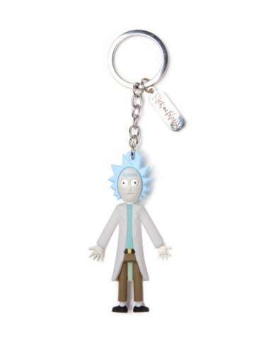 Avaimenper�: Rick & Morty - Rick 3D Rubber