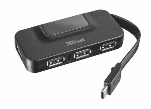 Trust: Oila USB-C 3x USB2.0 - jakaja (USB Type-C)