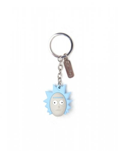 Avaimenper�: Rick & Morty - Ricks Face 3D Rubber
