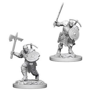 D&D Nolzur's Marvelous Unpainted Minis: Earth Genasi Male Fighter