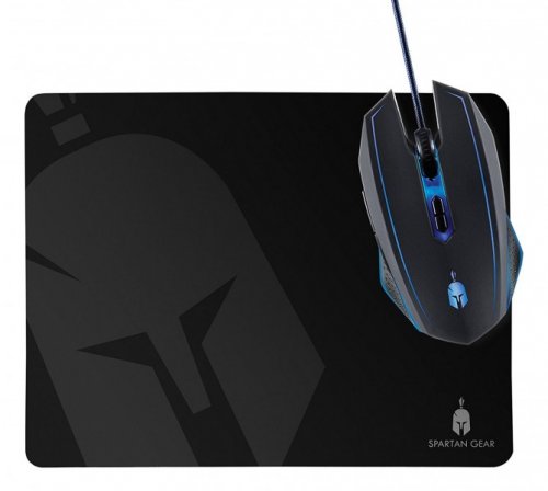 Spartan Gear: Phalanx - Wired Gaming Mouse & Mousepad