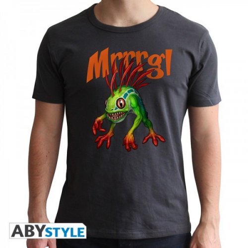 T-Paita: World Of Warcraft - Murloc Dark Grey (S)