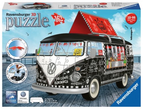 Palapeli 3D: Volkswagen T1 Food Truck
