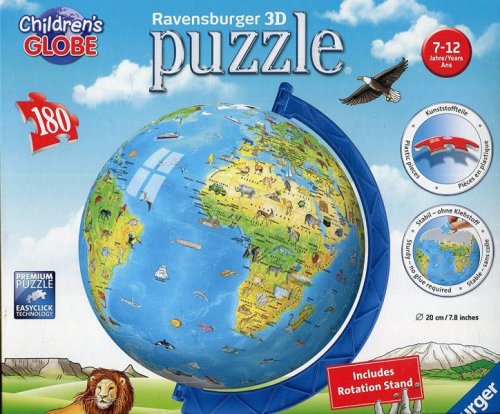 Palapeli 3D: Children's World Globe