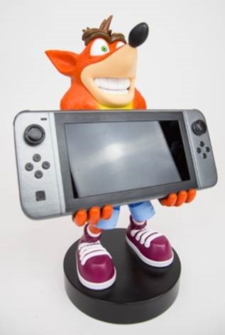 Cable Guys: Crash Bandicoot XL Device Holder (30cm)