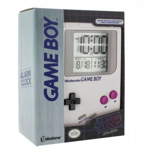Her�tyskello: Nintendo - Game Boy Alarm Clock (16cm)