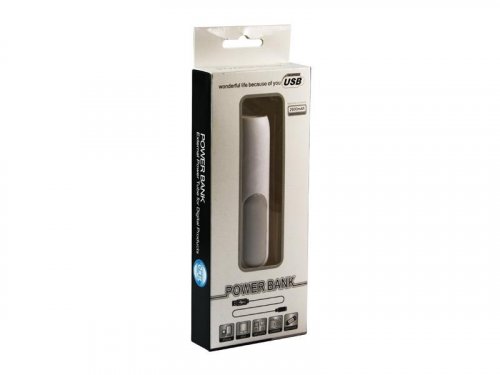 Powerbank: Charger Powerbank 2600 mAh (Blue)