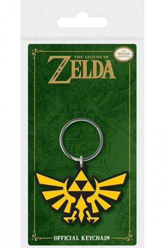 Avaimenper�: Zelda - Triforce Rubber Keychain
