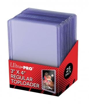 Ultra Pro Toploader: Clear Regular (25kpl)