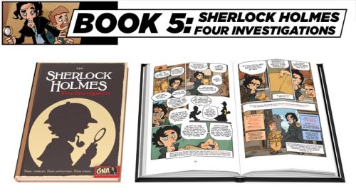 Graphic Novel Adventures: Sherlock Holmes - Four Investigations