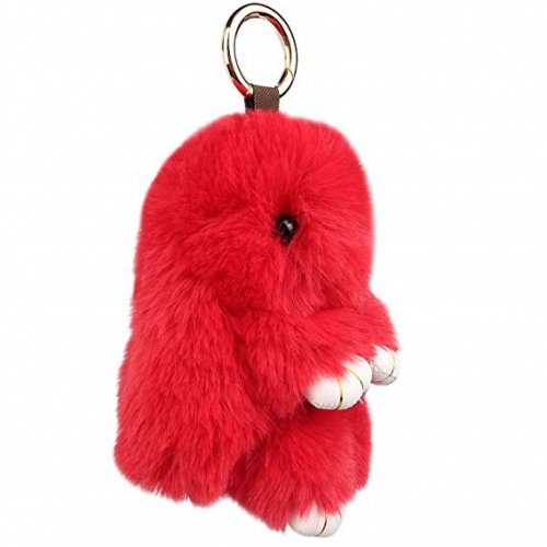 Avaimenper�: Red Bunny Charm -pehmo