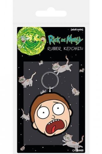 Avaimenper�: Rick and Morty - Morty Face (6 cm)