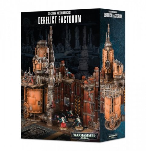 40K buildings: Sector Mechanicus Derelict Factorum