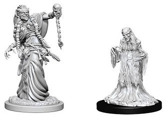 D&D Nolzur's Marvelous Unpainted Minis: Green Hag & Night Hag