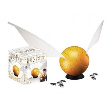 3D Palapeli: Harry Potter - Golden Snitch Spherical Puzzle