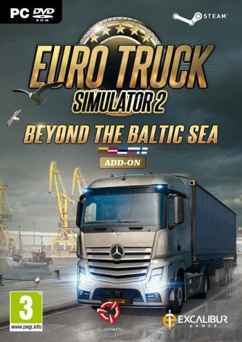Euro Truck Simulator 2 (Beyond The Baltic Sea -lis�osa) (EMAIL - ilmainen toimitus)