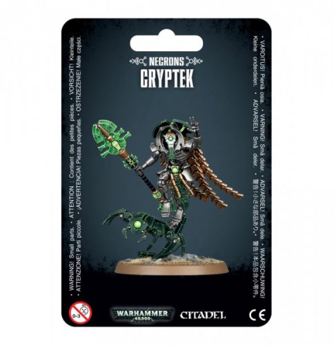 Necrons: Cryptek with pet spyder