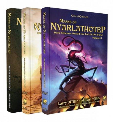 Call of Cthulhu RPG: Masks of Nyarlathotep - Slipcase Set (HC)