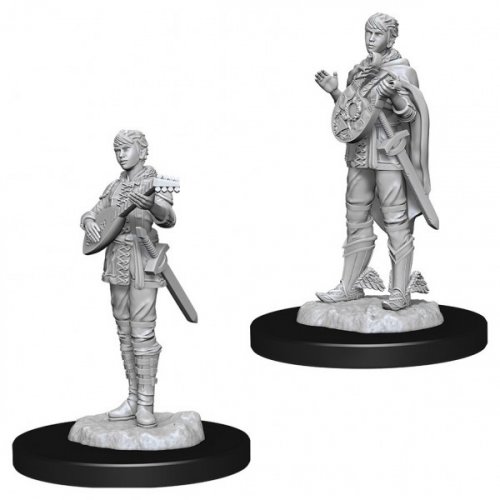 D&D Nolzur's Marvelous Unpainted Minis: Half-Elf Female Bard (2)