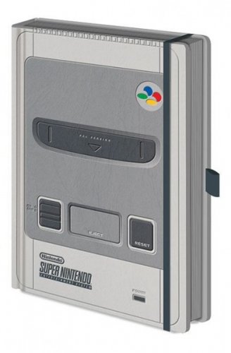 Muistikirja: Nintendo - Super Nintendo Premium A5