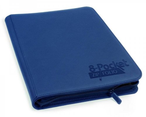 Korttikansio: ZipFolio Xenoskin (8-taskuinen, Tummansininen) (Ultimate Guard)