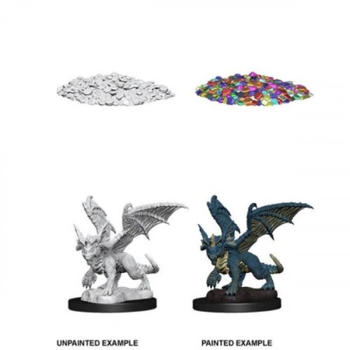 D&D Nolzur's Marvelous Unpainted Minis: Blue Dragon Wyrmling