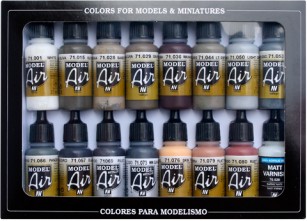 Vallejo: WEATHERING COLORS SET (Game Color)