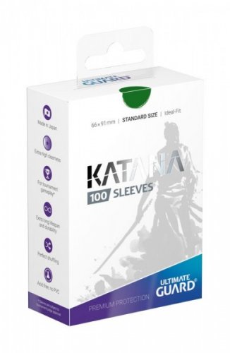 Korttisuoja: Ultimate Guard Katana Vihre� (100kpl)