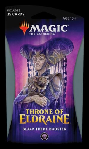 Magic The Gathering: Black - Throne of Eldraine Theme Booster