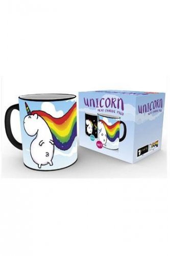Muki: Unicorn Heat Change Mug Sparkle (300ml)