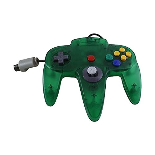 Teknogame: N64 Classic Ohjain (Kirkas Vihre�)