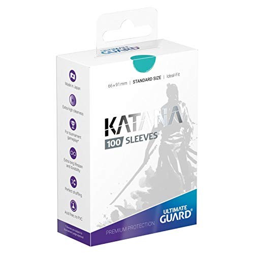 Korttisuoja: Ultimate Guard Katana Turkoosi(100kpl)
