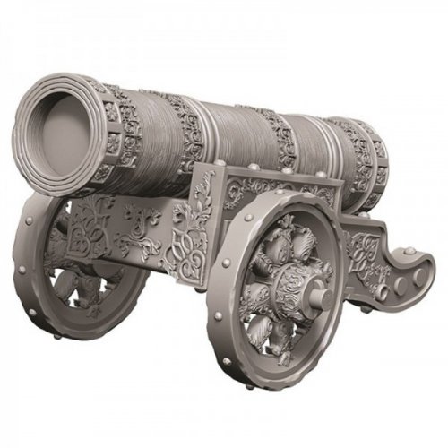 Deep Cuts Unpainted Miniatures: Large Cannon