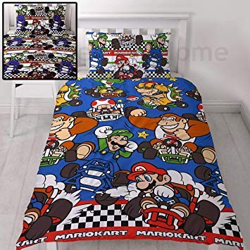 Pussilakanasetti: Mario Kart - Single duvet set