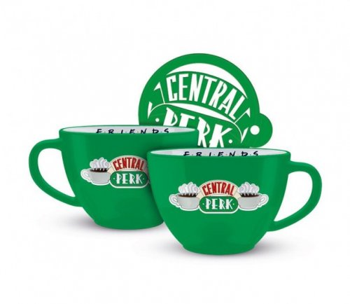 Muki: Friends - Central Perk Cappuccino Mug (Vihre�, 630ml)