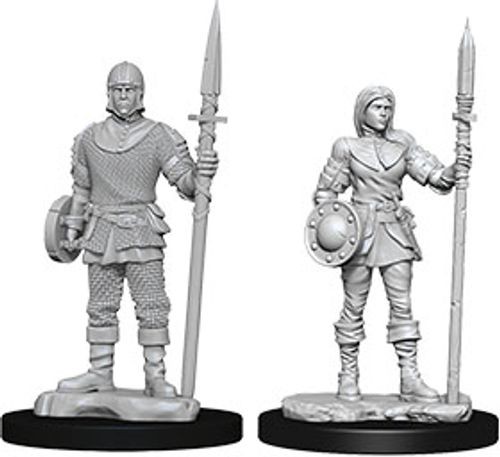 Deep Cuts Unpainted Miniatures: Guards