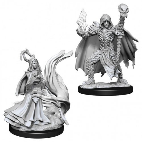 Pathfinder Deep Cuts Unpainted Miniatures: Necromancer (2)