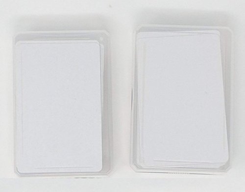 Tyhj�t Pelikortit - Blank Cards (59mm x 91mm) (2x60kpl)