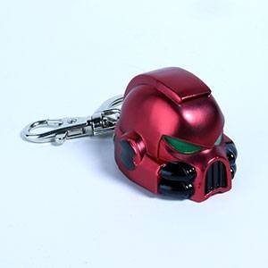 Avaimenper�: Warhammer 40K - Blood Angels Metal Helmet 3D