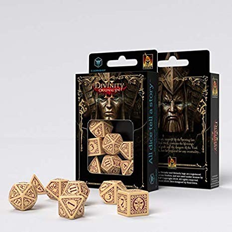 Dice set Divinity Original Sin 2, 7 dices