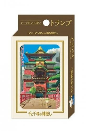 Pelikortit: Spirited Away (Studio Ghibli)