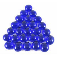 Gaming Counters: Dark Blue Catseye