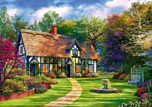 Palapeli: The Hideaway Cottage (1000)
