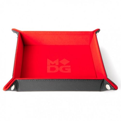 Folding Dice Tray: Red