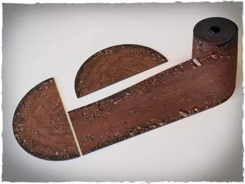 DCS: Miniatyyrimaasto: Dirt Road Stripe - Mousepad